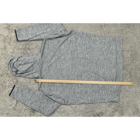 Under Armour 2XL Gray Polyester Pullover Hoodie Men's Loose Coldgear Hood - Picture 6 of 9